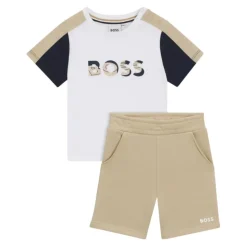 T-shirt en Shorts Set van Katoen