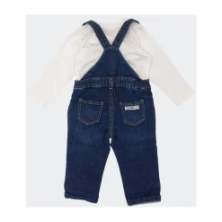 T-shirt en tuinbroekset van katoen