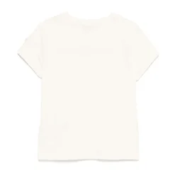 T-Shirt met Geborduurd Logo Belettering