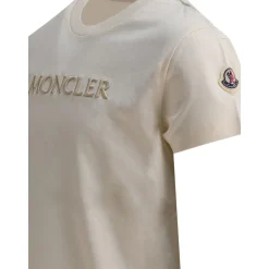 T-Shirt met Geborduurd Logo Belettering