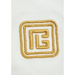 T-shirt met geborduurd logo