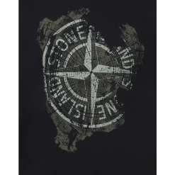 T-shirt met Ronde Hals en Korte Mouwen