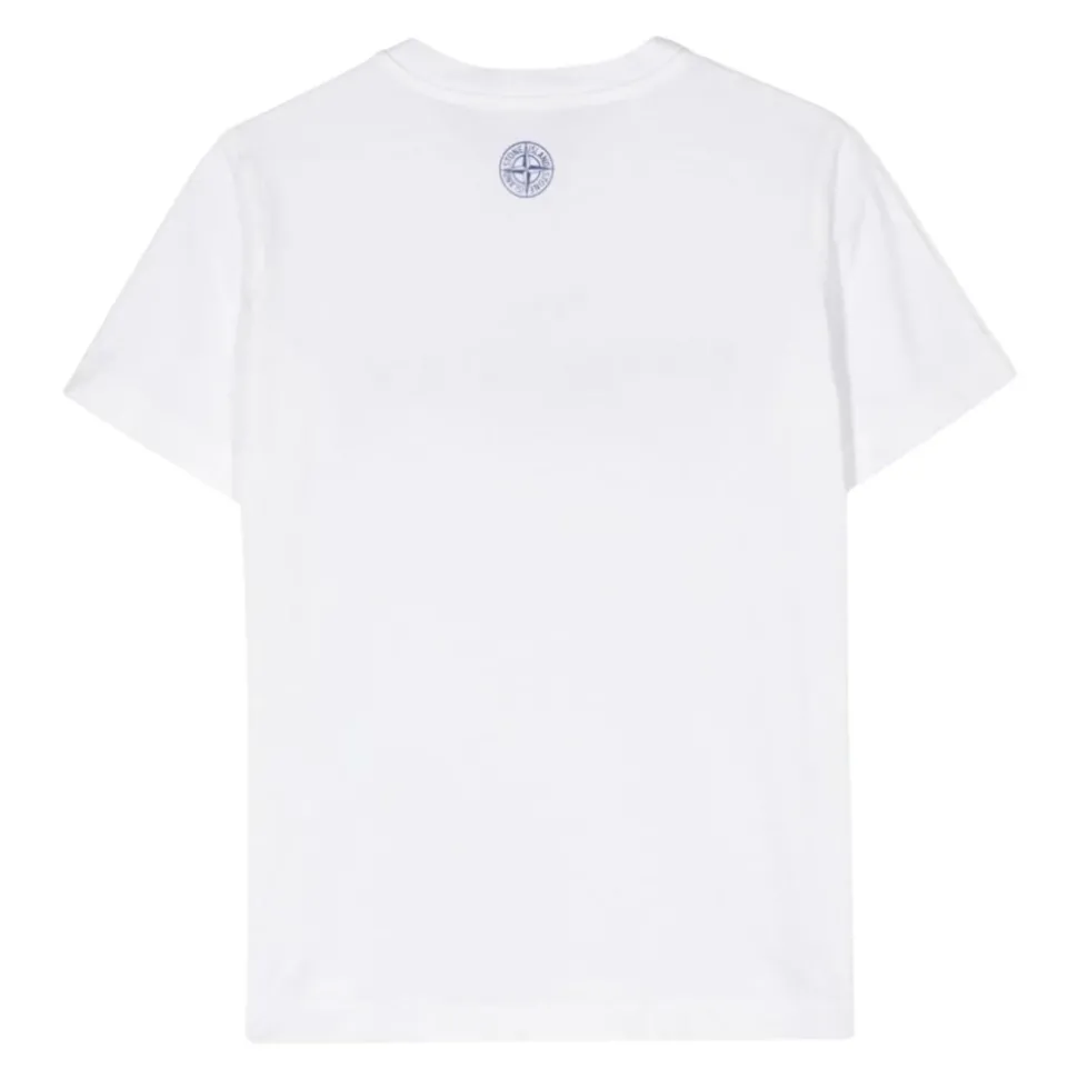 T-shirt van katoen met logoprint