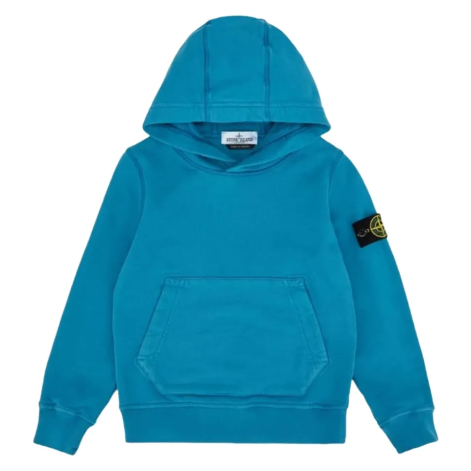 Turquoise Junior Sweatshirt met Capuchon