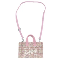 Tweed Lurex Versierde Telefoontas