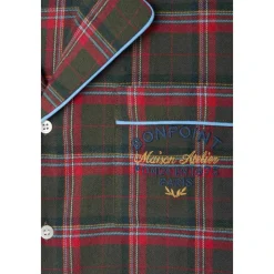 Tweedelige Geruite Pyjama Set