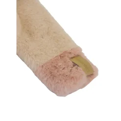 Tweekleurig Jas van Imitatiebont