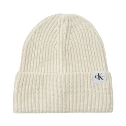 Unisex Beanie Hat Roomwit - Logo CK