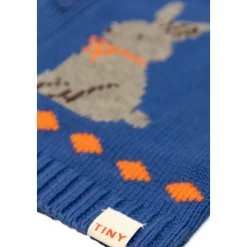 Vest met konijnenmotief