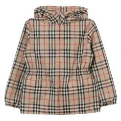 Vintage Check Beige Kinderjas