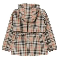 Vintage Check Beige Kinderjas