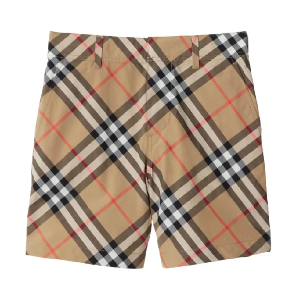 Vintage Check Kinder Shorts
