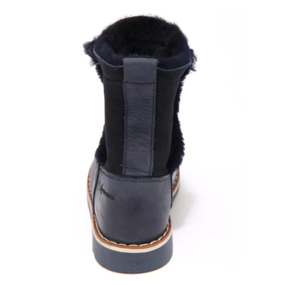 Vintage Eco Fur Boot Shoe U3504DL