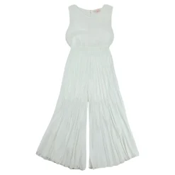 Volledig Geplooide Jumpsuit Jurk