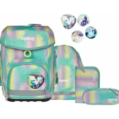 Volwassen effen kleur rugzakset