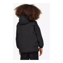 Waterdichte jas met vaste capuchon en ritssluiting