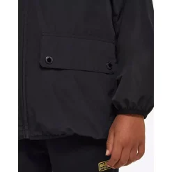 Waterdichte jas met vaste capuchon en ritssluiting