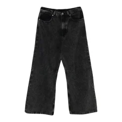 Wide Leg Denim Pants