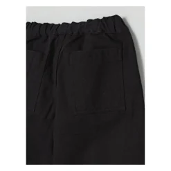 Wijde Pijpen Geplooide Broek