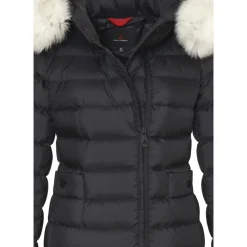 Winterjas voor meisjes met capuchon en bont