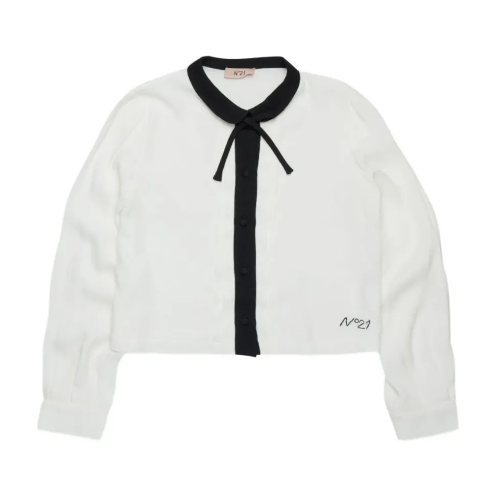 Wit Overhemd met Strik