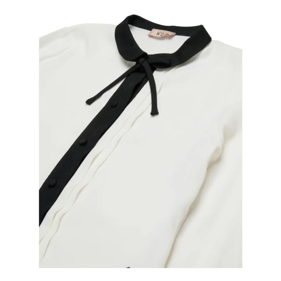 Wit Overhemd met Strik