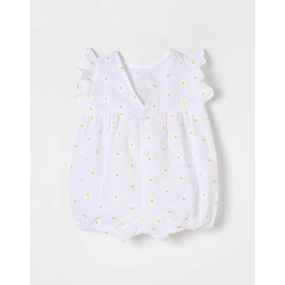 Wit Trainingspak met Gerimpelde Mouwen