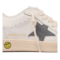 Witte Ball Star Leren Sneakers
