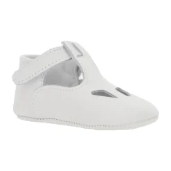 Witte balletschoenen met uitsnede