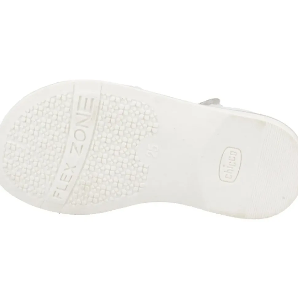 Witte Bloemen Sandalen voor Meisjes