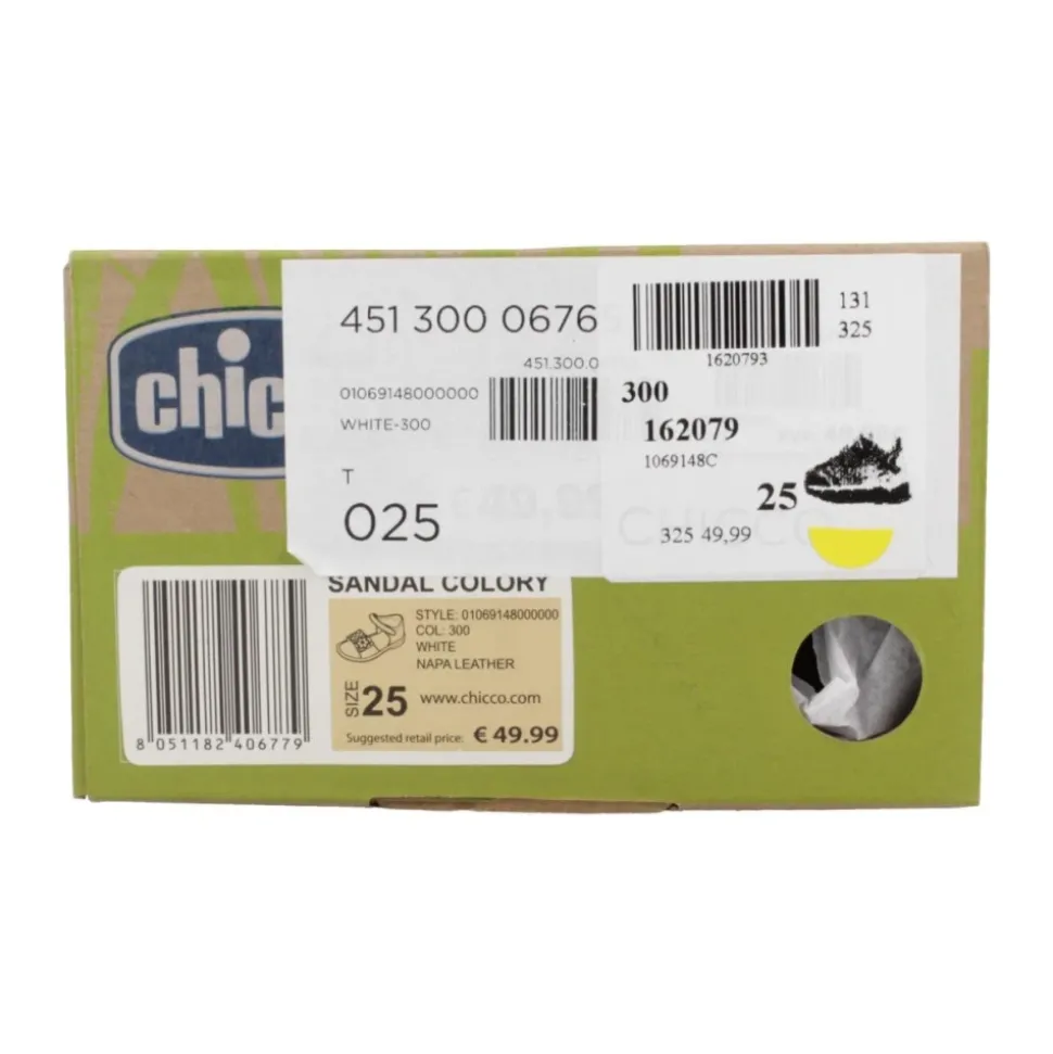 Witte Bloemen Sandalen voor Meisjes