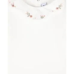 Witte Bodysuit met Lange Mouwen