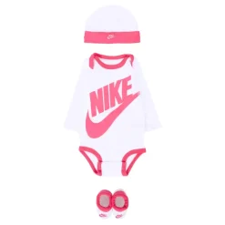 Witte Bodysuit Sets met Hoed en Sokken