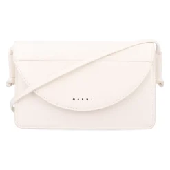 Witte Crossbody Tas Halfmaan Ontwerp