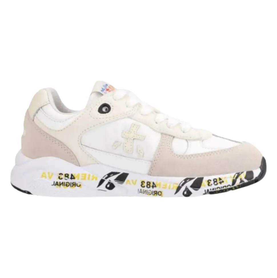 Witte Flat Schoenen Robin Model