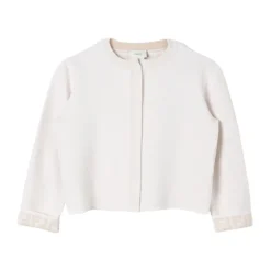 Witte Gebreide Cardigan