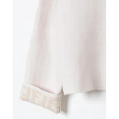 Witte Gebreide Cardigan