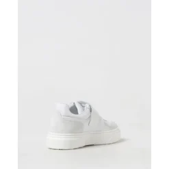 Witte Hook and Loop Sneakers