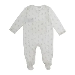 Witte Jurk met Logo Motief