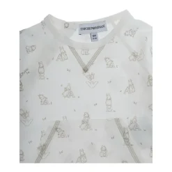 Witte Jurken Set met All-Over Motief