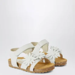 Witte Lage Sandalen