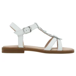 Witte Lage Sandalen