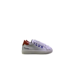 Witte lage sneakers