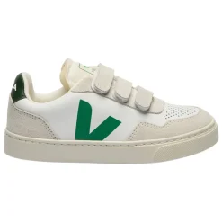 Witte Leren Kleine V-90 Sneakers