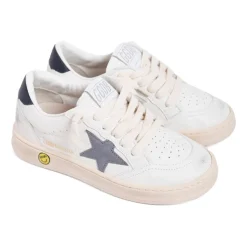 Witte Leren Sneakers met Iconische Details