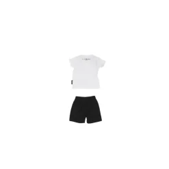 Witte Logo Front Shorts en T-shirt