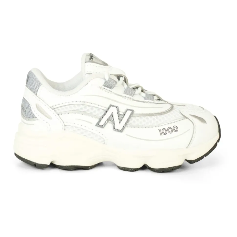 Witte Mesh Sneakers met ABZORB Demping