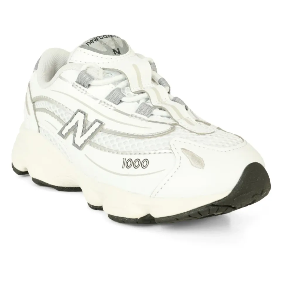 Witte Mesh Sneakers met ABZORB Demping