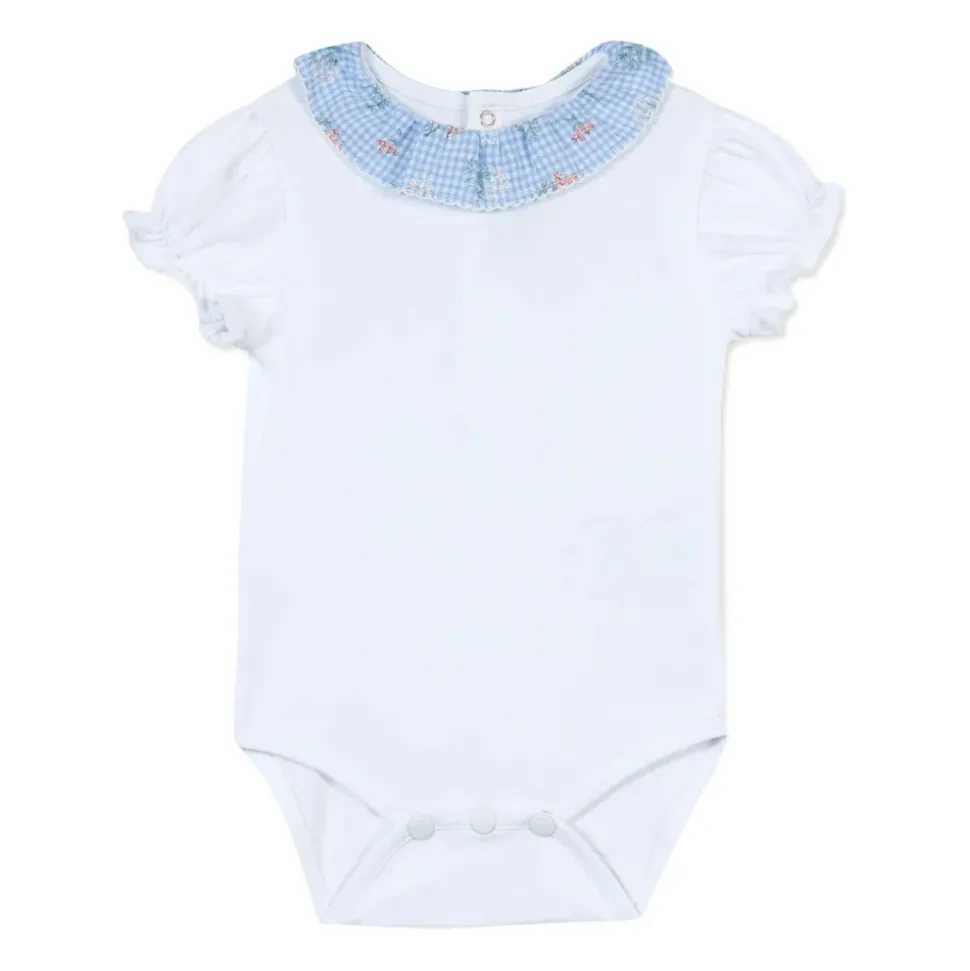 Witte Peter Pan Kraag Top