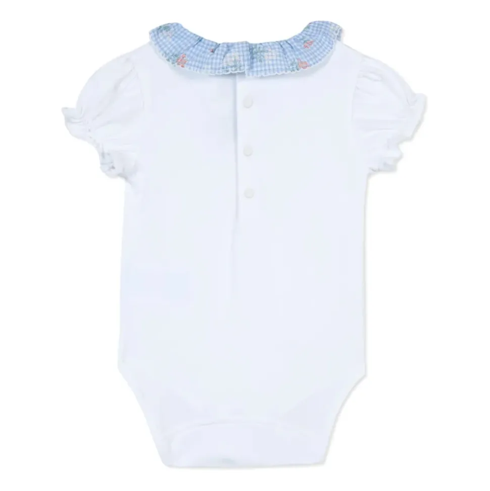 Witte Peter Pan Kraag Top